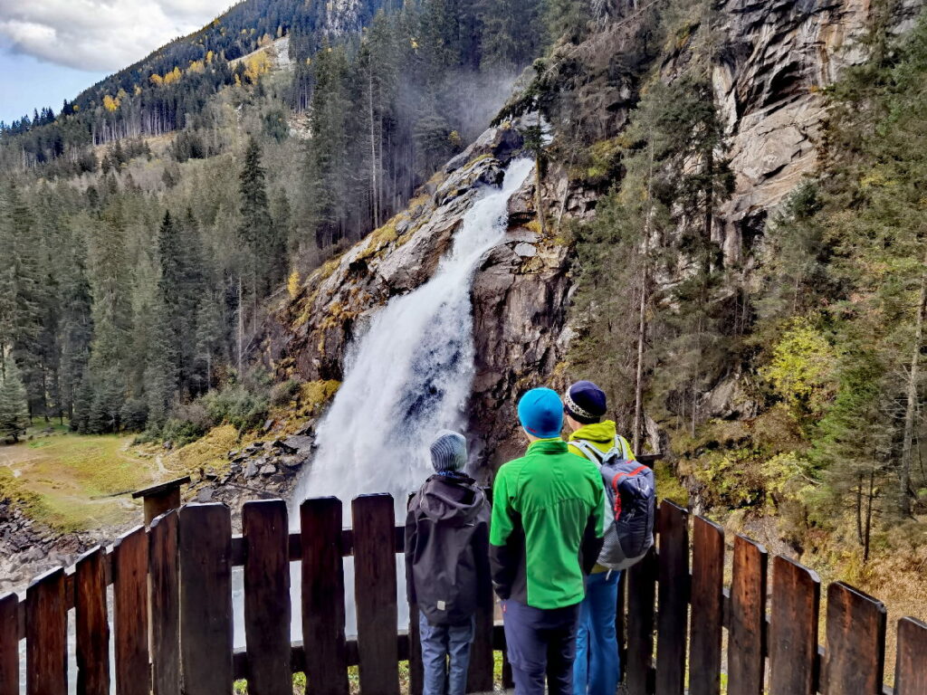 Die meistbesuchten Wasserfälle in Österreich - Krimmler Wasserfälle