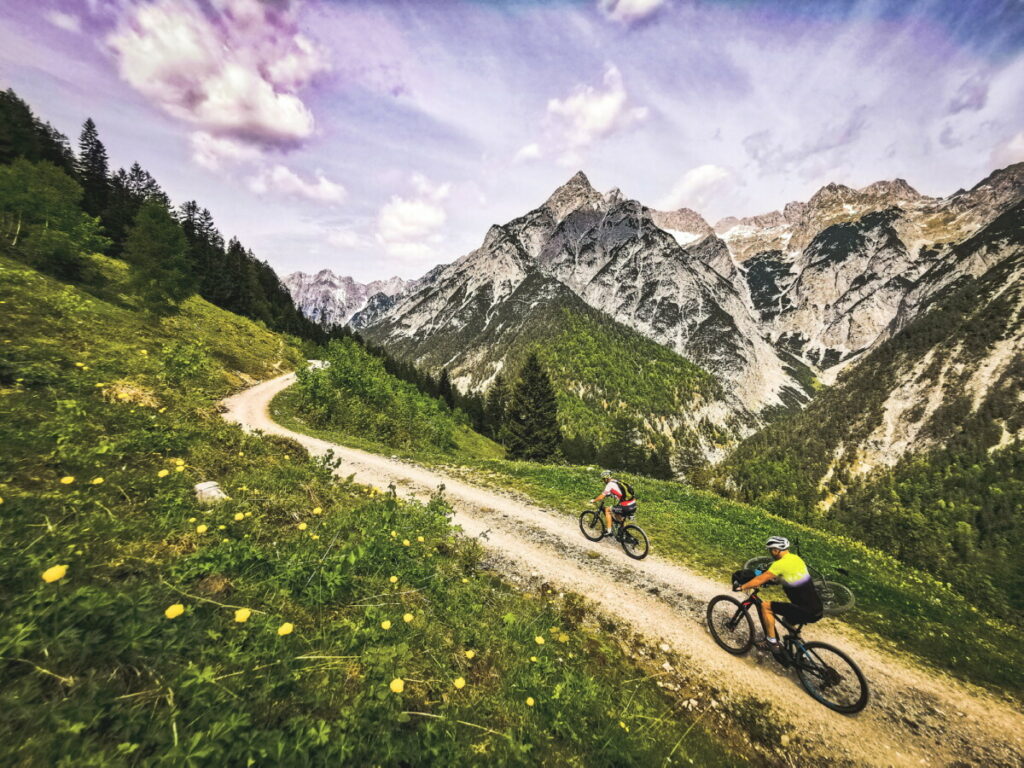 Mountainbikeurlaub Österreich - hier im Karwendel in Tirol