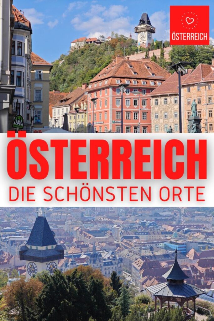 Österreich Uhrturm Graz